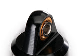 Traxxas Fox Black Aluminum GTR Shock Caps (4) - 8456