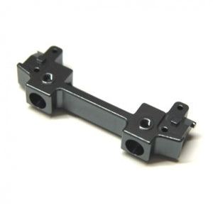 ST Racing Concepts Aluminum Front Bumper Mount / Chassis Brace, Gun Metal, for Axial SCX10 II