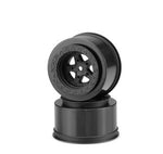 Starfish Mambo 2.2 x 3.0" 12mm Hex Rear Black Wheels, for Slash / Bandit / DR10 / Street Eliminators