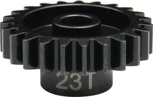 Hot Racing 1.5 Mod Hardened Steel Pinion Gear, 23 Tooth, 8mm Bore