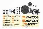Savox Waterproof, High Torque, High Voltage Coreless Digital Servo, 0.14 sec / 638oz @ 7.4V