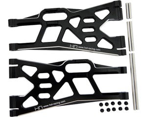 Hot Racing Aluminum Front Lower Arm Set Black, for Traxxas X-Maxx