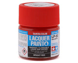 Tamiya LP-50 Bright Red Lacquer Paint (10ml) - 82150