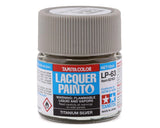 Tamiya LP-63 Titanium Silver Lacquer Paint (10ml) - 82163