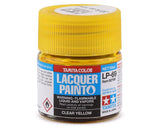 Tamiya LP-69 Clear Yellow Lacquer Paint (10ml) - 82169