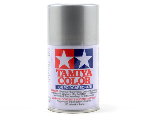 Tamiya PS-41 Bright Silver Lexan Spray Paint (100ml)