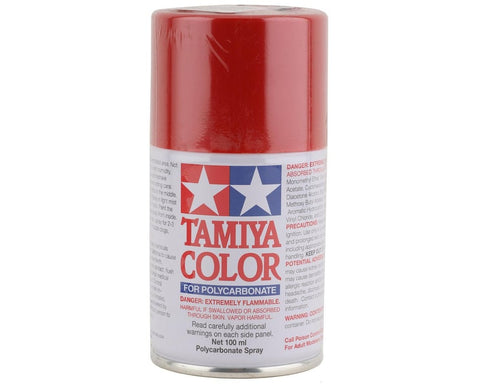 Tamiya PS-60 Bright Mica Red Lexan Spray Paint (100ml)