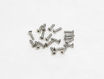 PN Racing M2x8 Countersink Stainless Steel Hex Plastic Screw (20pcs)