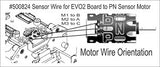 PN Racing Sensor Wire for Mini-Z EVO2 Board to PN Sensor Motor