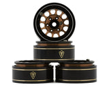 Treal Hobby Type I 1.0" Classic 12-Spoke Beadlock Wheels (Bronze) (4) (27.2g)