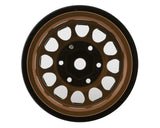 Treal Hobby Type I 1.0" Classic 12-Spoke Beadlock Wheels (Bronze) (4) (27.2g)