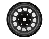 Treal Hobby Type I 1.0" Classic 12-Spoke Beadlock Wheels (Grey) (4) (27.2g)