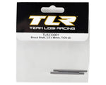 Team Losi Racing 3.5x48mm TiCN Front Shock Shaft (2) - TLR233001