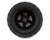 UpGrade RC Street Radials 2.8" Pre-Mounted On-Road Tires w/5-Star Wheels (2) (17mm/14mm/12mm Hex)