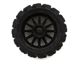 UpGrade RC Saw Blade Pre-Mounted Tires for ARRMA® Typhon Grom™ (4)