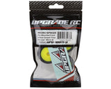 UpGrade RC Micro Spiker Pre-Mounted Front and Rear Carpet Tires for Losi® Micro-B (Yellow)