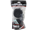 UpGrade RC Dirt Claw 2.2" Pre-Mounted BELTED Tires for Traxxas® Mini Maxx® & Mini XRT® (2) w/12mm Narrow, 12mm Wide, & 14mm Hexes
