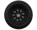 UpGrade RC Street Radials 2.2" Pre-Mounted On-Road Tires for Traxxas® Mini Maxx® & Mini XRT® (2) w/12mm Narrow, 12mm Wide, & 14mm Hexes