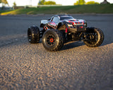 UpGrade RC Belted Street Radials 2.9" Pre-Mounted Tires for Traxxas® MAXX® (2) (Regular & Wide Offset Hexes Included)