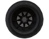 UpGrade RC Belted Street Radials 2.9" Pre-Mounted Tires for Traxxas® MAXX® (2) (Regular & Wide Offset Hexes Included)