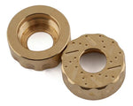 Yeah Racing Kyosho MX-01 Brass Rear Weight (2)