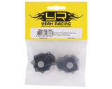 Yeah Racing Aluminum Outer Portal Cover for Traxxas TRX-4 (Black) (23g)