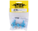 Yeah Racing Tamiya TT-02 Aluminum Steering Knuckle Set (Blue) (2)