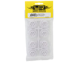 Yeah Racing Mini-Z AWD 8.5mm 5-Spoke Narrow Rims Set (White) (0mm/+1mm/+2mm/+3mm)