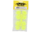 Yeah Racing Mini-Z AWD 8.5mm Multi-Spokes Narrow Wheel Set (Florescent Yellow) (0mm/+1mm/+2mm/+3mm)