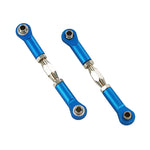 Redcat 4x36mm Steel Turnbuckles w/ Aluminum Rod Ends Blue (1 Pair) - 06048B