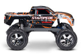 Traxxas Stampede 1/10 Scale Brushed 2wd Monster Truck - Orange