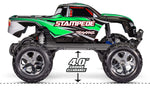 Traxxas Stampede 1/10 Scale 2wd Brushed Monster Truck w/ LED Lights - Green