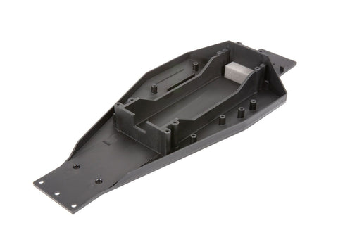 Traxxas Lower Chassis Black 166MM Battery Compartment - 3728