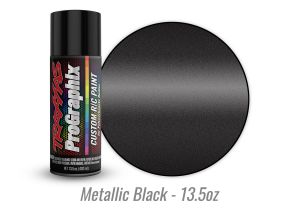 Traxxas Body Paint - Mettalic Black 13.5oz