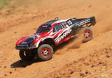 Traxxas Slayer Pro 1/10 Scale Nitro Pro 4x4 Short Course Race Truck - Red
