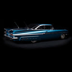 Redcat FiftyNine Classic Edition RC Car - 1:10 1959 Chevrolet Impala Hopping Lowrider - Blue