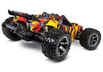 Traxxas Rustler 4x4 VXL 1/10 Scale 4x4 Brushless Stadium Truck - Solar Flare