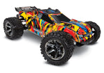 Traxxas Rustler 4x4 VXL 1/10 Scale 4x4 Brushless Stadium Truck - Solar Flare
