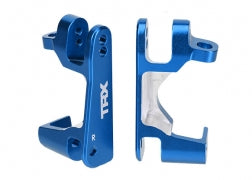 Traxxas Aluminum Caster Blocks (C-Hubs) L/R - Blue