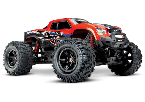 Traxxas X-MAXX Brushless Electric 4x4 Monster Truck with 8S ESC - Red