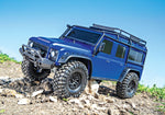 Traxxas TRX-4 Defender 1/10 Brushed Scale and Trail Crawler - Blue