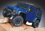 Traxxas TRX-4 Defender 1/10 Brushed Scale and Trail Crawler - Blue