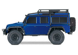 Traxxas TRX-4 Defender 1/10 Brushed Scale and Trail Crawler - Blue