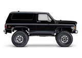 Traxxas TRX-4 1979 Chervolet Blazer 1/10 Brushed Scale and Trail Crawler - Black