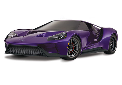 Traxxas 4-Tec 2.0 Ford GT 1/10 Scale AWD On-Road Car - Purple