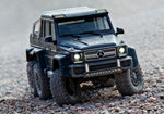 Traxxas TRX-6 Mercedes G63 AMG 1/10 Scale Brushed Scale and Trail Crawler - Black