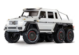 Traxxas TRX-6 Mercedes G63 AMG 1/10 Scale Brushed Scale and Trail Crawler - White