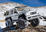 Traxxas TRX-6 Mercedes G63 AMG 1/10 Scale Brushed Scale and Trail Crawler - White