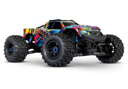 Traxxas Maxx WideMaxx 1/10 Brushless RTR 4WD Monster Truck w/TQi 2.4GHz Radio & TSM - Rock N Roll