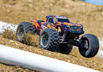 Traxxas HOSS 4x4 VXL 1/10 Scale Monster Truck w/TSM - Orange